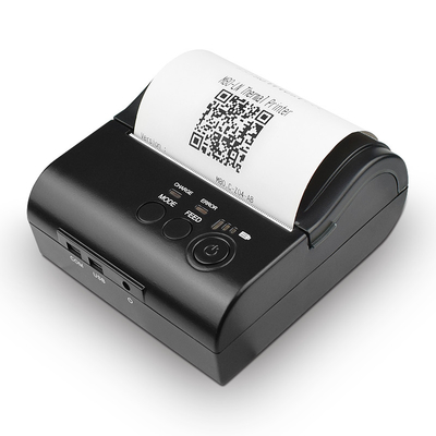 POS κινητό Bluetooth 3inch 80mm μίνι θερμικός εκτυπωτής POS 8001DD Portbale