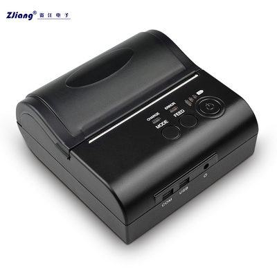 203DPI μίνι θερμικός εκτυπωτής 80mm Bluetooth για τα παράθυρα Linux