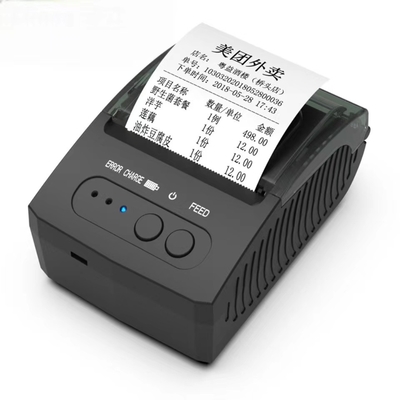 POS φορητός θερμικός άμεσος εκτυπωτής 58mm Bluetooth εκτυπωτών μίνι