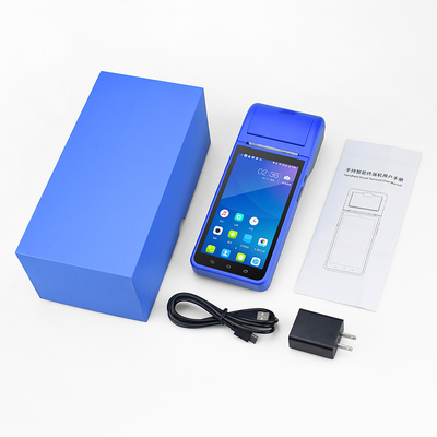 POS πληρωμής Bluetooth φορητό αρρενωπό Pos μηχανών τερματικό με τον εκτυπωτή 3G