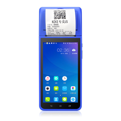 POS πληρωμής Bluetooth φορητό αρρενωπό Pos μηχανών τερματικό με τον εκτυπωτή 3G