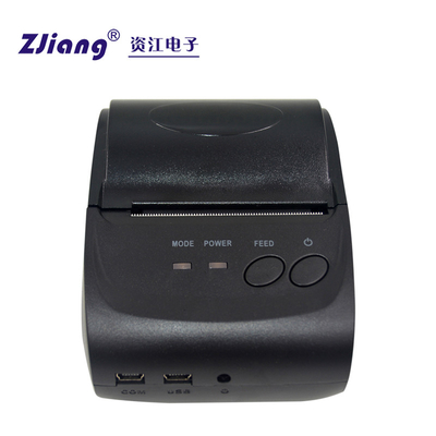 POS θερμικών εκτυπωτών Zijiang εμπορικά ασύρματα 58mm φορητά μίνι συστήματα