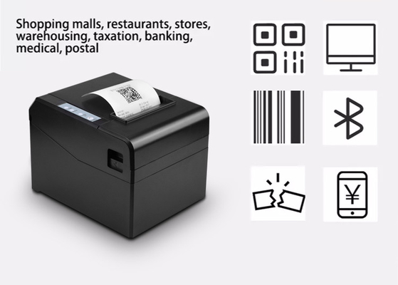 ODM 80mm αρρενωπός POS Wifi θερμικών εκτυπωτών εκτυπωτής zj-8330 παραλαβών