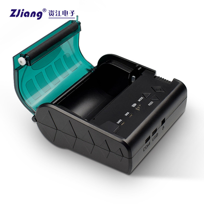 Ραδιόφωνο 80mm μίνι εκτυπωτής 203dpi παραλαβών Bluetooth POS θερμικών εκτυπωτών Portbale
