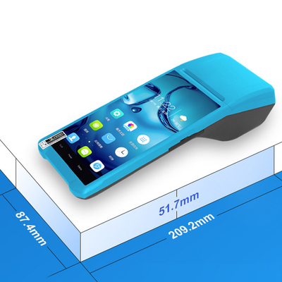 φορητή POS τελική πληρωμή 3g 4g κινητή όλοι σε μια POS μηχανή 5,5» οθόνη επαφής