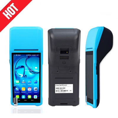 φορητή POS τελική πληρωμή 3g 4g κινητή όλοι σε μια POS μηχανή 5,5» οθόνη επαφής