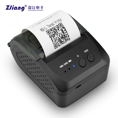 θερμικός μίνι Bluetooth εκτυπωτής 58mm USB για την αρρενωπή IOS POS παραλαβή