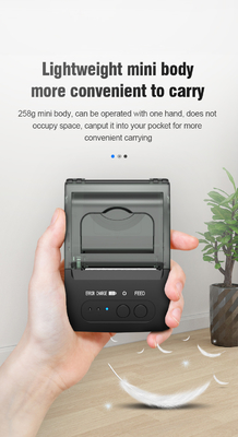 POS φορητός θερμικός άμεσος εκτυπωτής 58mm Bluetooth εκτυπωτών μίνι
