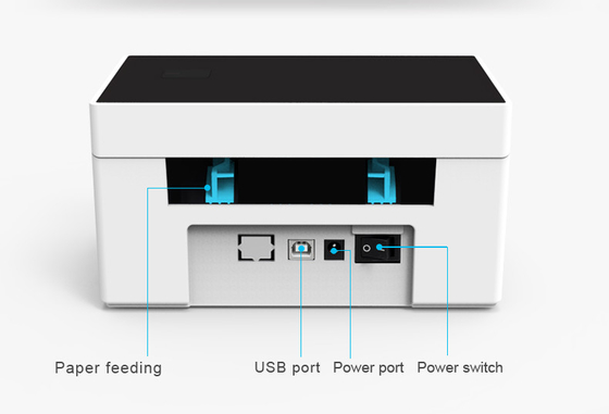 Το φορητό Bluetooth τοπικό LAN ZJ9220 εκτυπωτών USB ετικετών 4 ίντσας αποδείξεων θερμικό