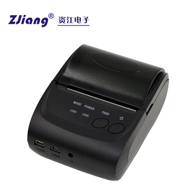 ZJIANG 58mm φορητό μίνι POS θερμικών εκτυπωτών λιανικό σύστημα εκτυπωτών