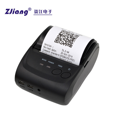 ZJIANG 58mm φορητό μίνι POS θερμικών εκτυπωτών λιανικό σύστημα εκτυπωτών