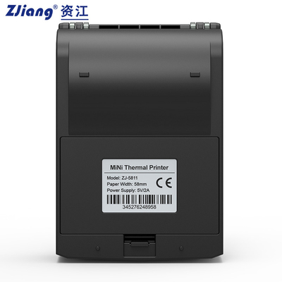 Τελικός αρρενωπός θερμικός εκτυπωτής 58mm Zjiang 5811dd Bluetooth
