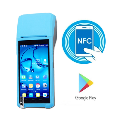 Τερματικό Bluetooth / USB 5,5 ιντσών Android POS με ενσωματωμένο εκτυπωτή 58 mm
