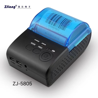 θερμικός μίνι Bluetooth εκτυπωτής 58mm USB για την αρρενωπή IOS POS παραλαβή