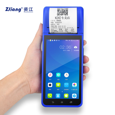Android 8.1 PDA POS Terminal Mobile Handheld Mini με εκτυπωτή 58mm