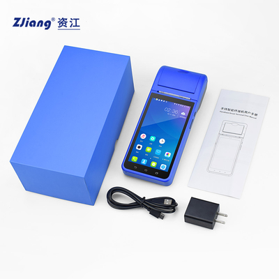 Android 8.1 PDA POS Terminal Mobile Handheld Mini με εκτυπωτή 58mm