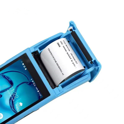 Τερματικό Bluetooth / USB 5,5 ιντσών Android POS με ενσωματωμένο εκτυπωτή 58 mm