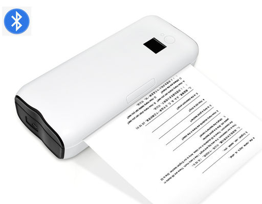 Μικρός φορητός A4 εκτυπωτής εγγράφου 203DPI Usb Bluetooth για έξω τη χρήση γραφείων ή σπιτιών